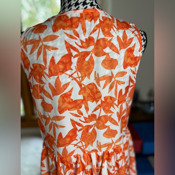 Cupshe midi dress 🧡🤍 - Picture 6 of 6